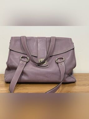 Marc Jacobs Purple Leather Bag